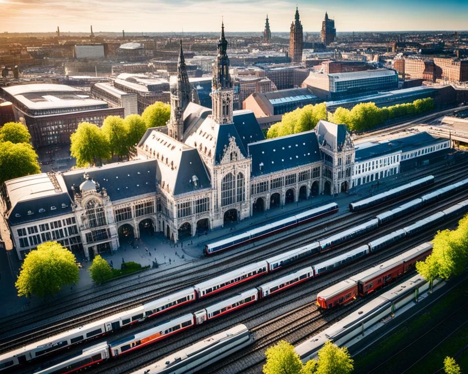 Alles over treinreizen in en rond Antwerpen