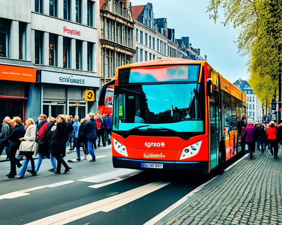 Efficiënt reizen met bussen in Antwerpen