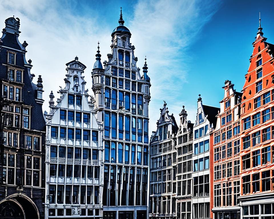 Moderne architectuur in Antwerpen
