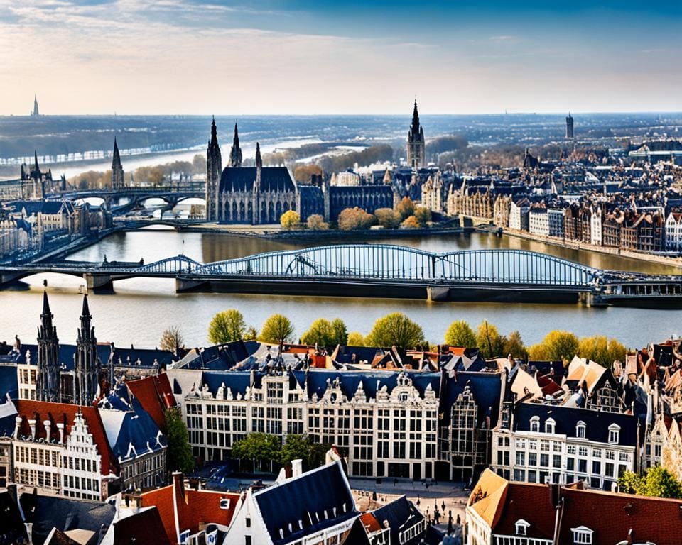 Mooiste uitzicht over Antwerpen