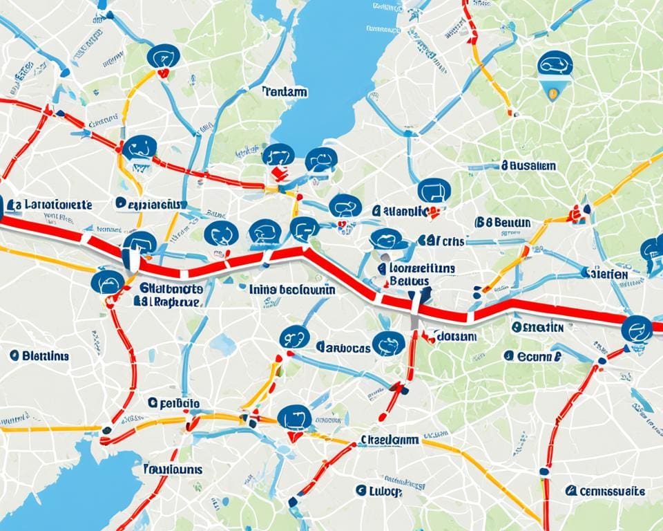 Planning van uw treinreis naar Antwerpen