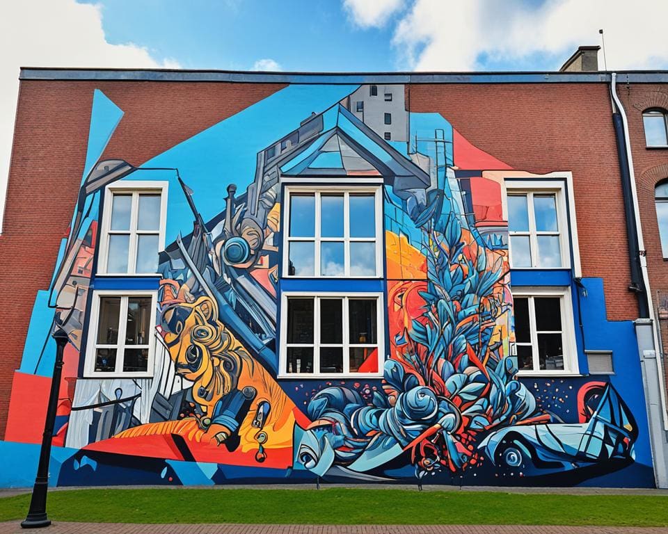 Street art in Zurenborg