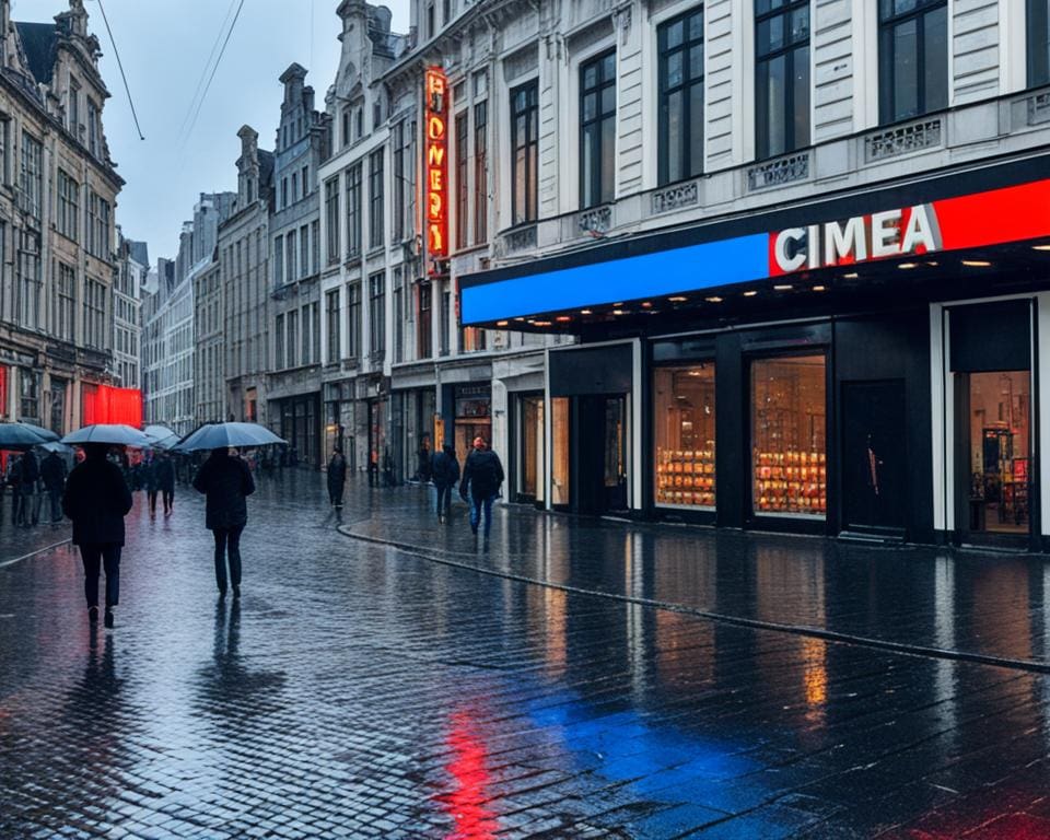 bioscoop Antwerpen regen