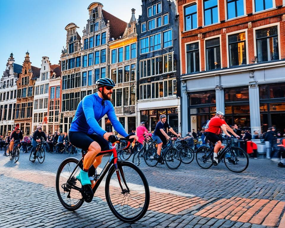fietsen in Vlaanderen