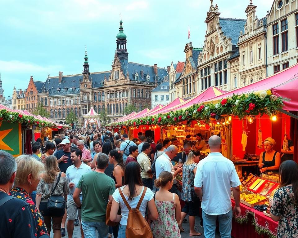 Bezoek cultureel festival Antwerpen