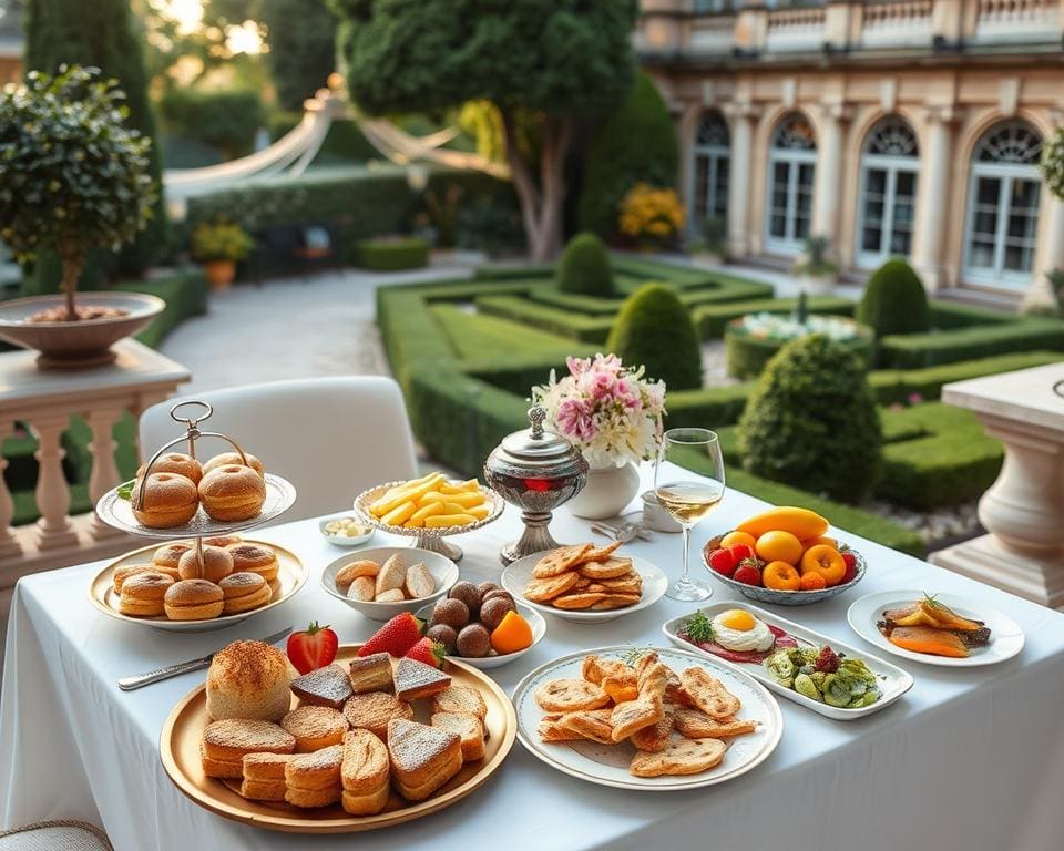 Geniet van een brunch op een historisch landgoed