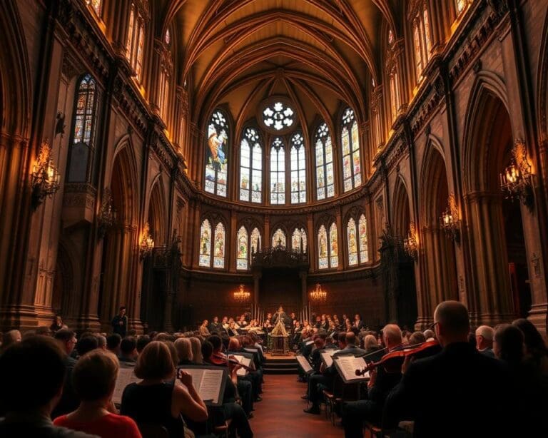 Geniet van een concert in een historische kathedraal