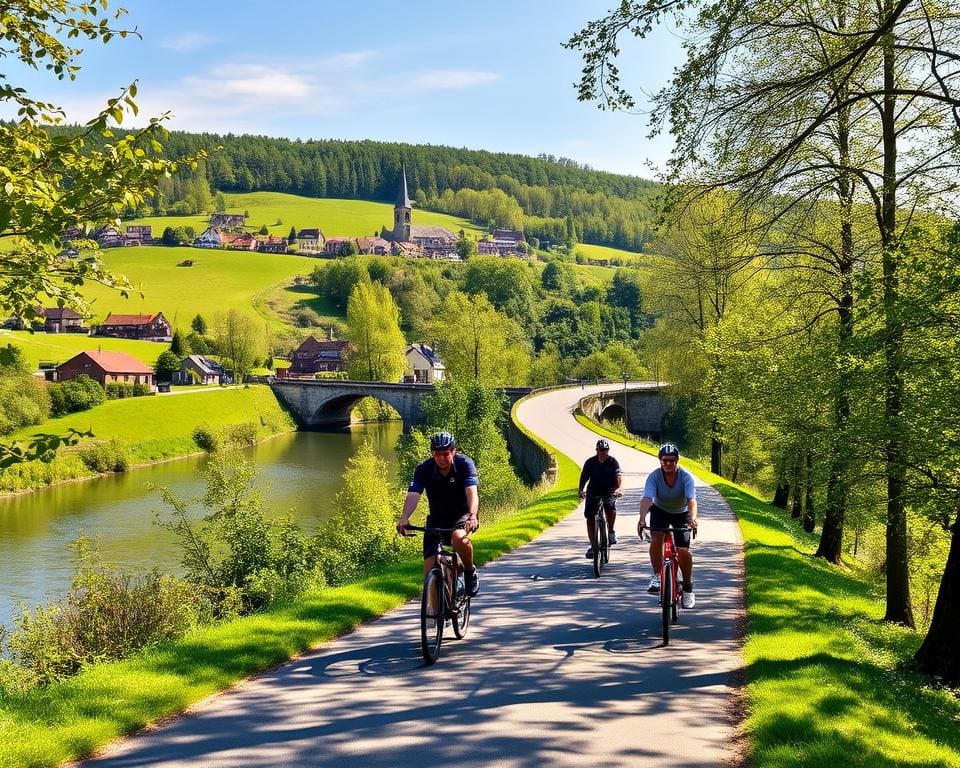 Hoe kun je een fietsroute langs de Schelde plannen?