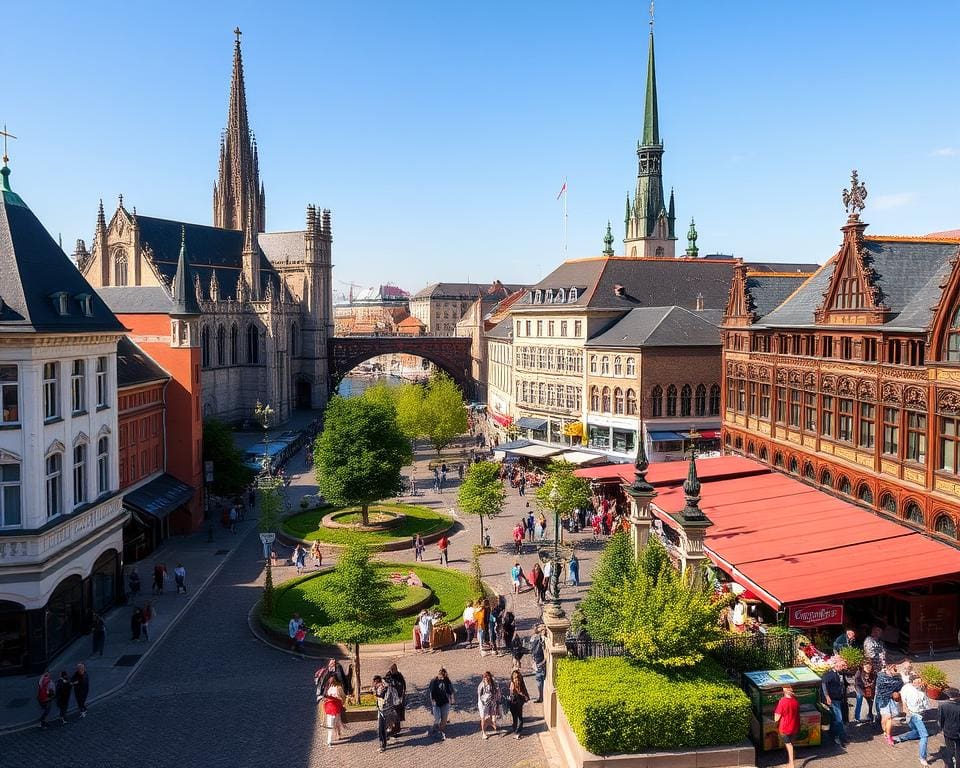 Hoe kun je een historische rondleiding volgen in Antwerpen?