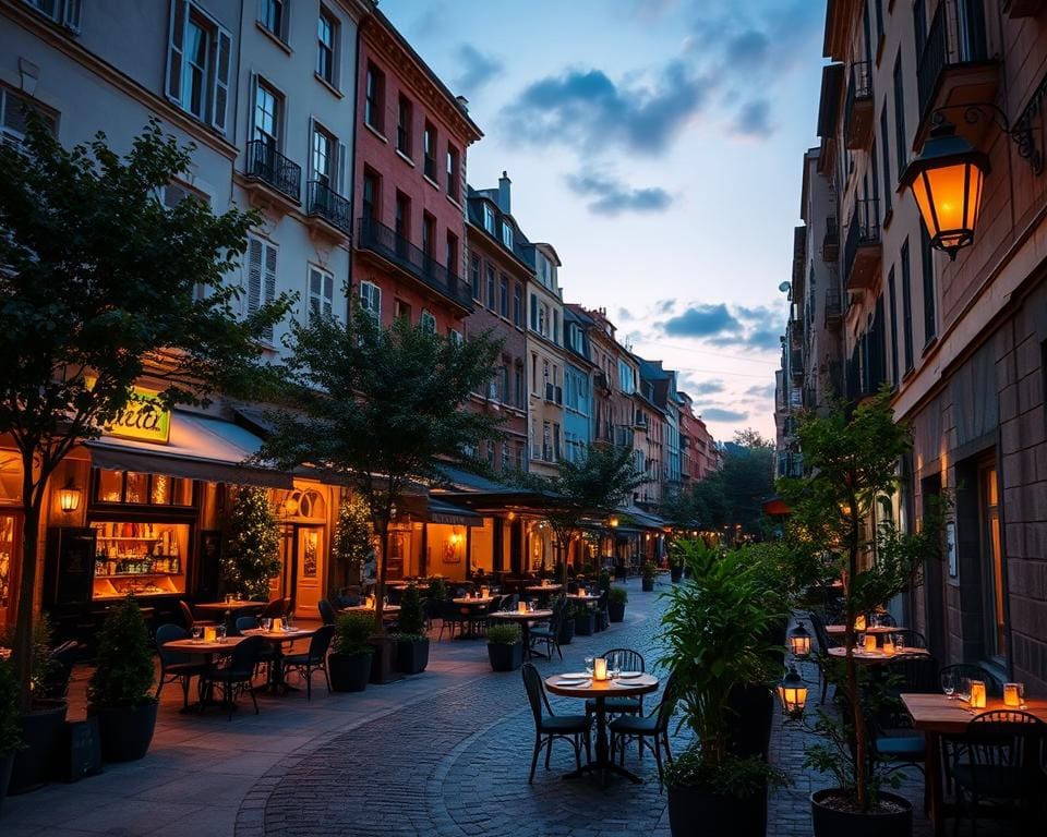 Ontdek de stad met een verrassingsdiner route