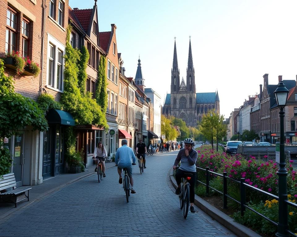 Waar kun je een mooie fietstocht maken in Antwerpen?