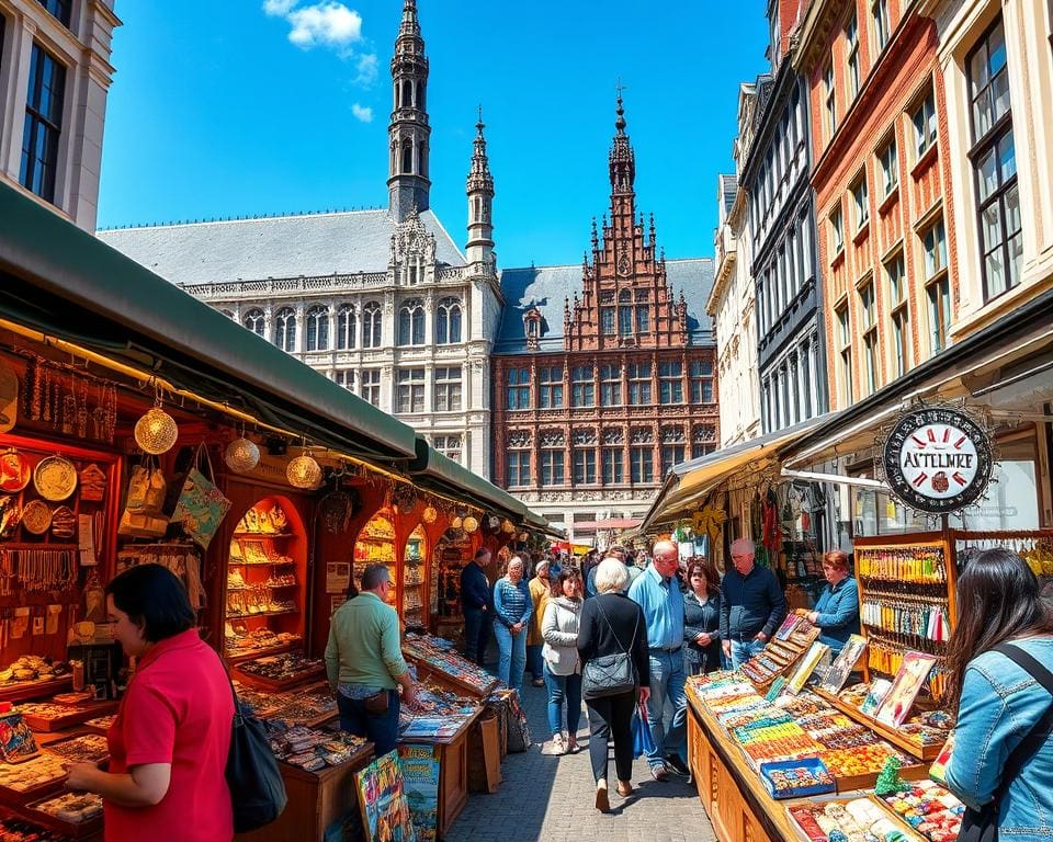 Waar kun je unieke souvenirs kopen in Antwerpen?