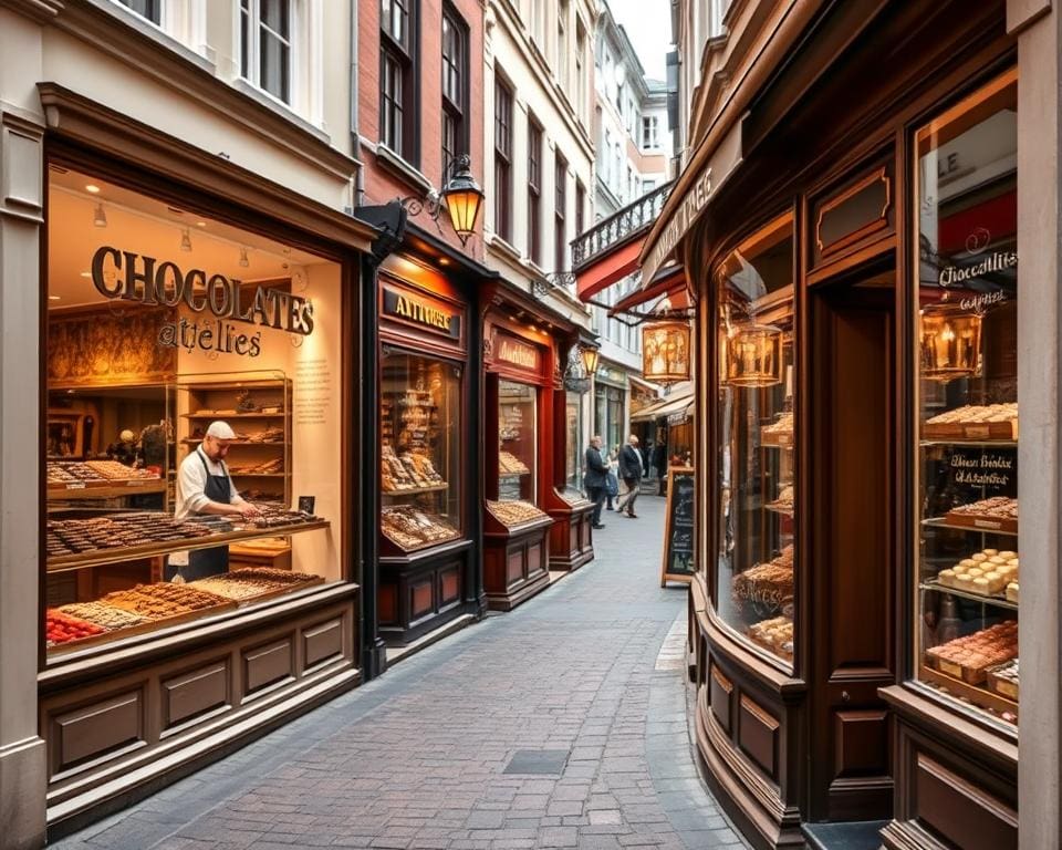 Waar vind je de beste chocoladeateliers in Antwerpen?