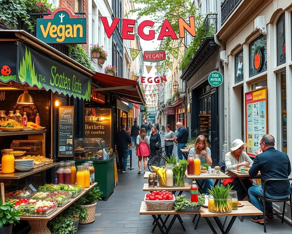 Wat zijn de beste plekken voor vegan food in Antwerpen?