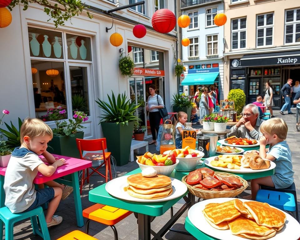 Welke brunchplekken zijn kindvriendelijk in Antwerpen?