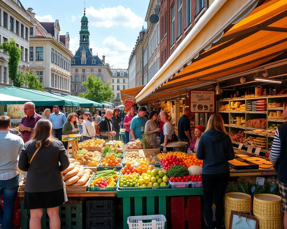 Welke food markets zijn een must-visit in Antwerpen?