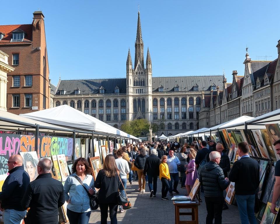 Welke lokale kunstenaars kun je ontdekken in Antwerpen?