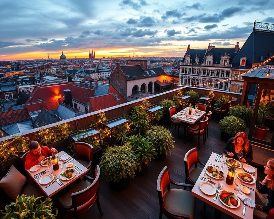 Welke rooftops in Antwerpen bieden het beste eten?