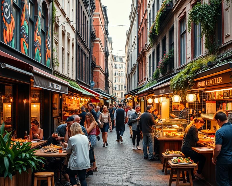 Welke wijken in Antwerpen zijn het hipst voor foodies?