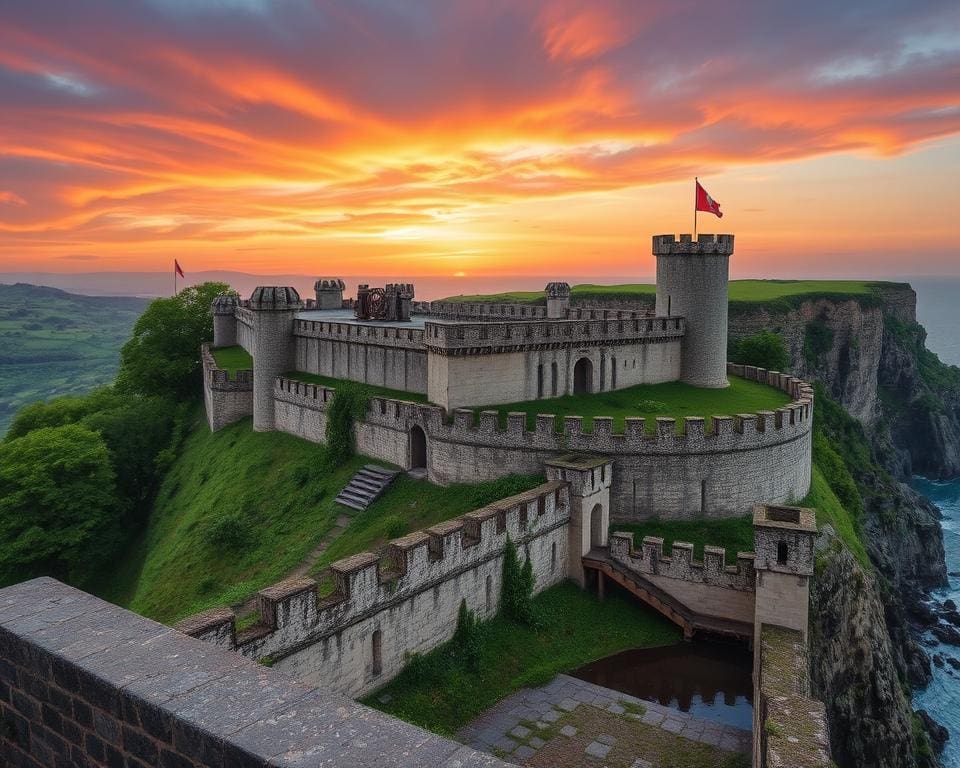 ontdek de geschiedenis van historisch fort