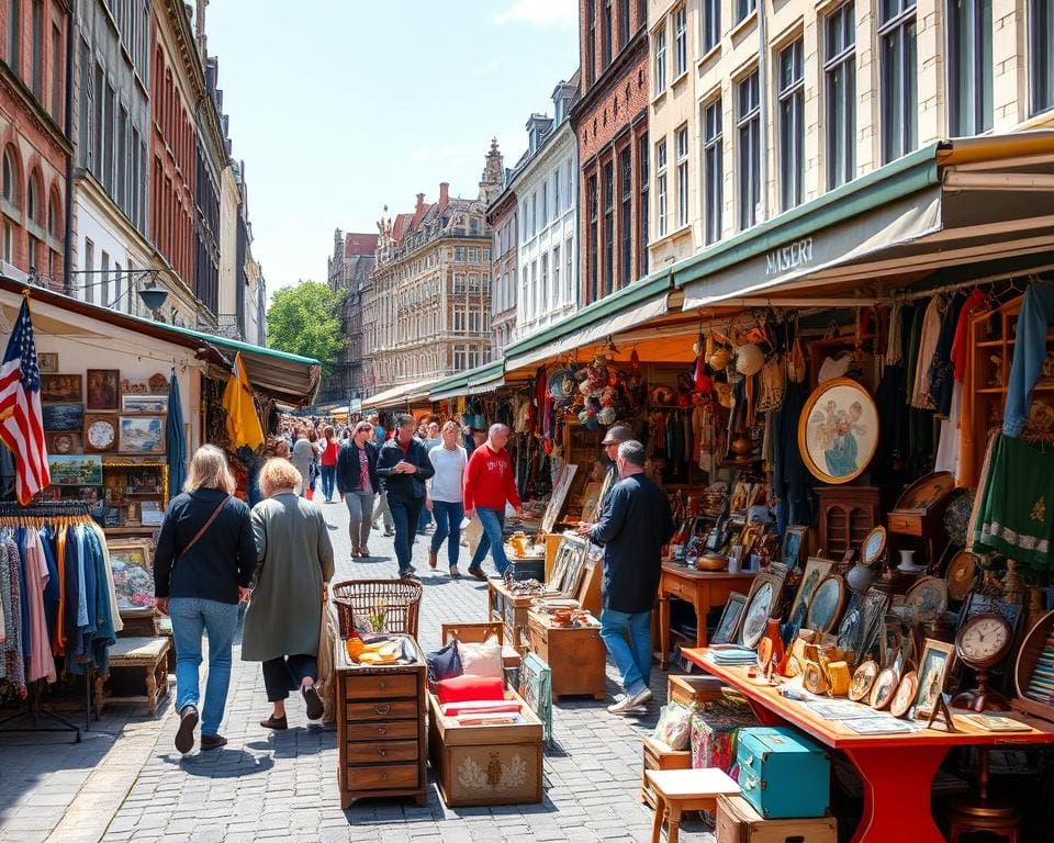 populaire rommelmarkten in Antwerpen