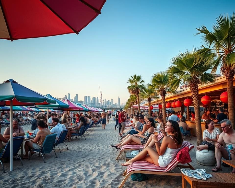 populaire strandbars Antwerpen