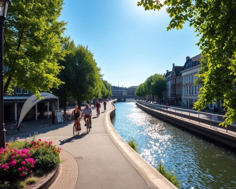 Het Steenplein: De perfecte plek voor een fietstocht langs de Schelde