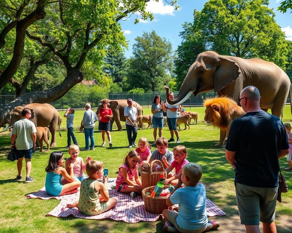 activiteiten voor gezinnen in de Dierenpark Antwerpen