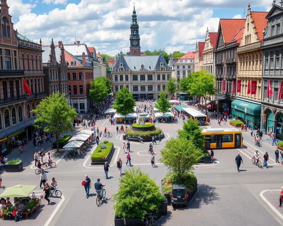 bereikbaarheid van de Grote Markt